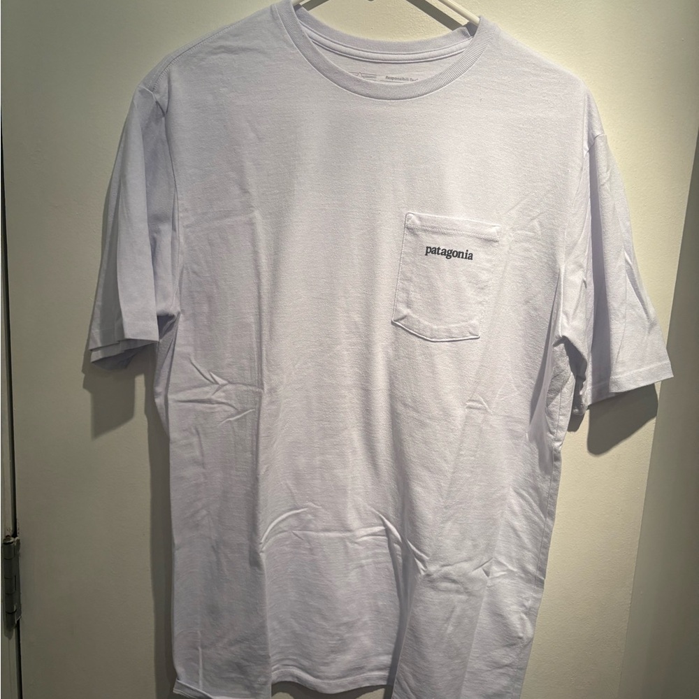 Patagonia Pocket Tshirt Medium Mountains